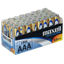 Maxell Alkáli AAA ceruza elem (32db / csomag) /LR03/ ceruzaelem