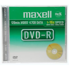 Maxell Írható dvd+r maxell 4,7gb normal tok írható és újraírható média