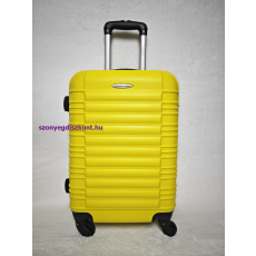  Maxell kis méretű sárga bőrönd, 55cmx38cmx21cm-keményfalú