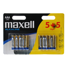 Maxell LR-3 mikro ceruza elem (AAA) 10db elem és akkumulátor