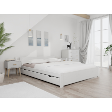 Maxi Drew IKAROS ágy 120 x 200 cm, fehér Ágyrács: Ágyrács nélkül, Matrac: Coco Maxi 23 cm matrac ágy és ágykellék