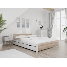 Maxi Drew IKAROS ágy 140x200 cm, fehér Ágyrács: Ágyrács nélkül, Matrac: Deluxe 15 cm matraccal ágy és ágykellék