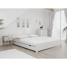 Maxi Drew IKAROS ágy 180 x 200 cm, fehér Ágyrács: Léces ágyrács, Matrac: Somnia 17 cm matrac ágy és ágykellék
