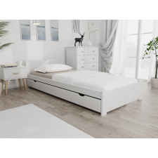 Maxi Drew IKAROS ágy 90 x 200 cm, fehér Ágyrács: Léces ágyrács, Matrac: Coco Maxi 19 cm matrac ágy és ágykellék