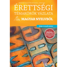 Maxim Érettségi témakörök vázlata magyar nyelvből - közép- és emelt szinten - A 2024-től alkalmazott érettségi követelményrendszer alapján tankönyv