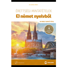 Maxim Kiadó Érettségi mintatételek német nyelvből (50 emelt szintű tétel) CD-melléklettel tankönyv