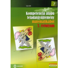 Maxim Kiadó Kompetencia alapú feladatgyűjtemény matematikából 7. évfolyam tankönyv