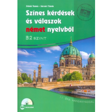 Maxim Kiadó Színes kérdések és válaszok német nyelvből (B2 szint) tankönyv