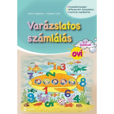Maxim Kiadó Varázslatos számlálás ovi 5-7 éveseknek /Matricás melléklettel tankönyv