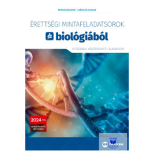 Maxim Könyvkiadó Érettségi mintafeladatsorok biológiából (10 írásbeli középszintű feladatsor) - 2 tankönyv