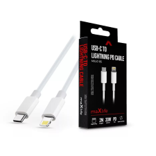 Maxlife MXUC-05 USB-C - Lightning töltőkábel 2m fehér (TF-0138) kábel és adapter