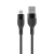 Maxlife MXUC-07 USB-A - microUSB kábel 1m 2.4A - fekete
