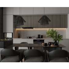 Maxlight Amalfi II fekete függesztett lámpa (MAX-P0580) E27 1 izzós IP20 világítás