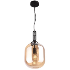 Maxlight Honey borostyán-fekete függesztett lámpa (MAX-P0297) E27 1 izzós IP20 világítás
