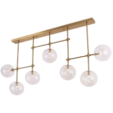 Maxlight Lollipop bronz-átlátszó függesztett lámpa (MAX-P0295) G9 7 izzós IP20 világítás