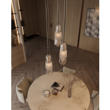 Maxlight Mauri füstszürke függesztett lámpa (MAX-P0590) E14 1 izzós IP20 világítás