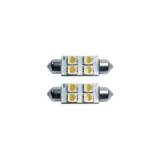 Maxspeed 56LED2203 12V szofita 39mm 4x5050 SMD pár (56LED2203) (56LED2203) autóalkatrész