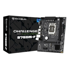  Maxsun Challenger B760M-F Intel B760 LGA1700 mATX alaplap alaplap
