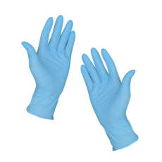 Maxter Gumikesztyű nitril púdermentes XS 200 db/doboz Maxter kék