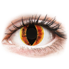 MaxVue Vision ColourVUE Crazy Lens - Saurons Eye - dioptria nélkül (2 db lencse) kontaktlencse