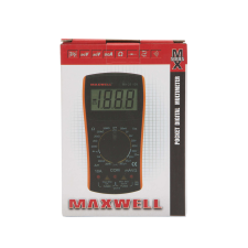MAXWELL 25109 - Digitális multiméter - 00082979 - zseb multiméter, compact  mérőműszer mérőműszer