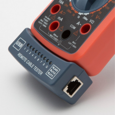 MAXWELL Digitális multiméter, kábel teszterrel 25331 mérőműszer