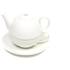 Maxwell & Williams Tea for One WHITE BASICS tea