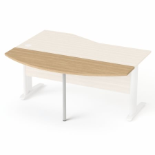 MAYAH Freedom SV-50 Tárgyalótoldat íves 50x160 cm Kőris (SV-50/IBXT50K) bútor