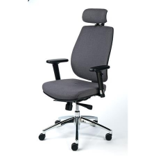 MAYAH "Grace" irodai szék szürke szövetborítással  (CM4002S GRAY / BBSZVV33) (BBSZVV33) bútor