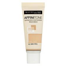Maybelline Affinitone moisturizing smink 30 ml 02 Light porcelán smink alapozó