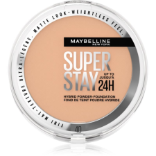 Maybelline SuperStay 24H Hybrid Powder-Foundation kompakt púderes alapozó matt hatásért árnyalat 40 9 g smink alapozó