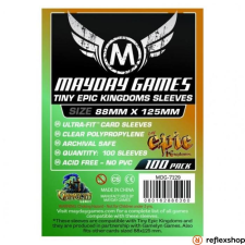 Mayday Games Egyedi Tiny Epic Kingdoms kártyavédő 88 x 125 mm (100 db-os csomag) kártyajáték