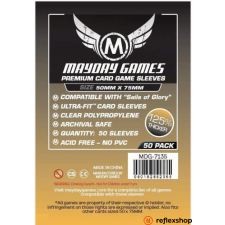 Mayday Games Prémium Egyedi "Sails of Glory" kártyavédő 50 x 75 mm (50 db-os csomag) társasjáték