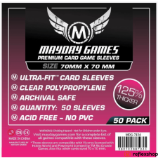 Mayday Games Prémium kis négyzet kártyavédő 70 x 70 mm (50 db-os csomag) társasjáték
