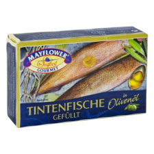 Mayflower töltött tintahaldarabok olajban 110g konzerv