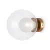 MAYTONI Basic form arany-átlátszó fali lámpa (MAY-MOD521WL-01G3) G9 1 izzós IP20