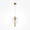 MAYTONI glamour függeszték flusso barna átlátszó myp095pl-01bz