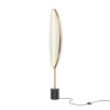 MAYTONI modern állólámpa breeze átlátszó matt sárgaréz mymod281fl-l33bs3k