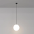 MAYTONI modern függeszték luna fehér fekete myp039pl5w3k10insb