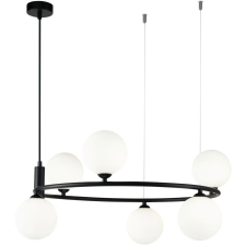 MAYTONI modern függeszték ring fehér fekete mymod013pl-06b világítás