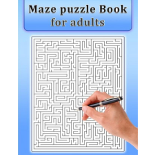  Maze Puzzle Book for Adults idegen nyelvű könyv