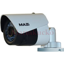 MAZi MZ 13 1.3MP IP kültéri IR kamera, valós D&amp;N, max. 20-30m IR (28db), 4.0mm (73°), 12VDC/POE, fehér, 2+1 év gar. +Ajándék DC csatlakozó megfigyelő kamera
