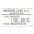 Mazzer MOTOR LABEL SJ 220/380V 50Hz