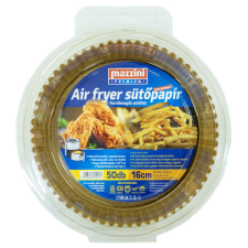 Mazzini 103055 Premium Air Fryer kerek/16 cm-es/ 50db/csomag sütőpapír papírárú, csomagoló és tárolóeszköz