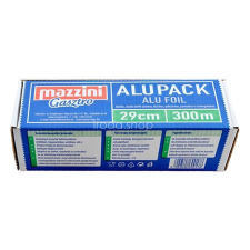 Mazzini Alufólia, 29 cm x 300 m, 9 µ, erős, MAZZINI &quot;Gasztro&quot; papírárú, csomagoló és tárolóeszköz