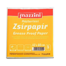 Mazzini Zsírpapír MAZZINI 60x80cm 5 ív/csomag konyhai eszköz