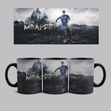  Mbappe bögre (Fekete) bögrék, csészék