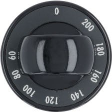 MBM GOMB FEKETE ø 70 mm 60-200°C beépíthető gépek kiegészítői