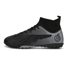  MBrands futballcipő 8.0 bokával, szintetikus pitch Black 44-hez