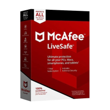 McAfee LiveSafe Unlimited Device 2020 (10 Device) 1 year karbantartó program
